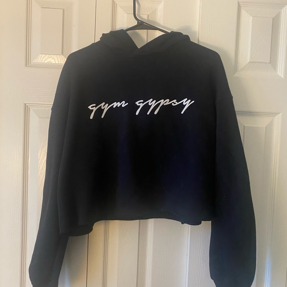 Crop top sweat shirt